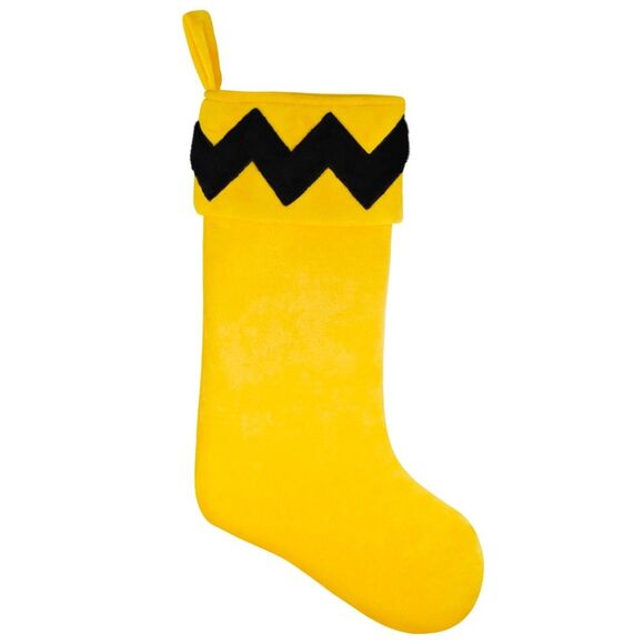 Hallmark Charlie Brown Stocking Christmas Holiday Peanuts NWT - Picture 1 of 4